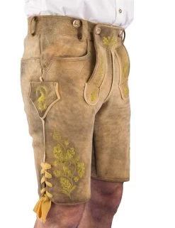 Wildsch&uuml;tz Meindl Lederhose Kurz Altschwarz -Trachten Verkauf wildschuetz meindl lederhose kurz altschwarz3